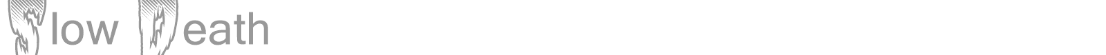 Slow Death font preview